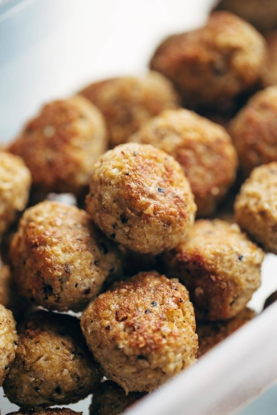 30 Minute Vegetarian Meatballs