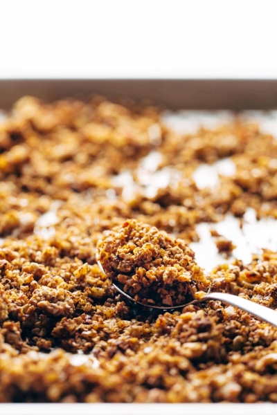 Cauliflower Walnut Vegetarian Taco Meat