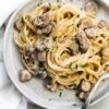 Date Night Mushroom Fettuccine