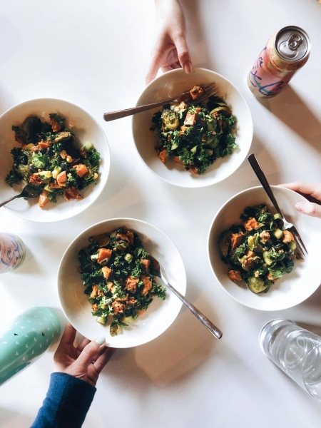Kitchen Sink Sunflower Salad